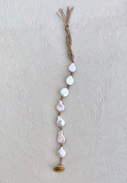 Coin Pearl Woven Bracelets Heidi Duran Inventory