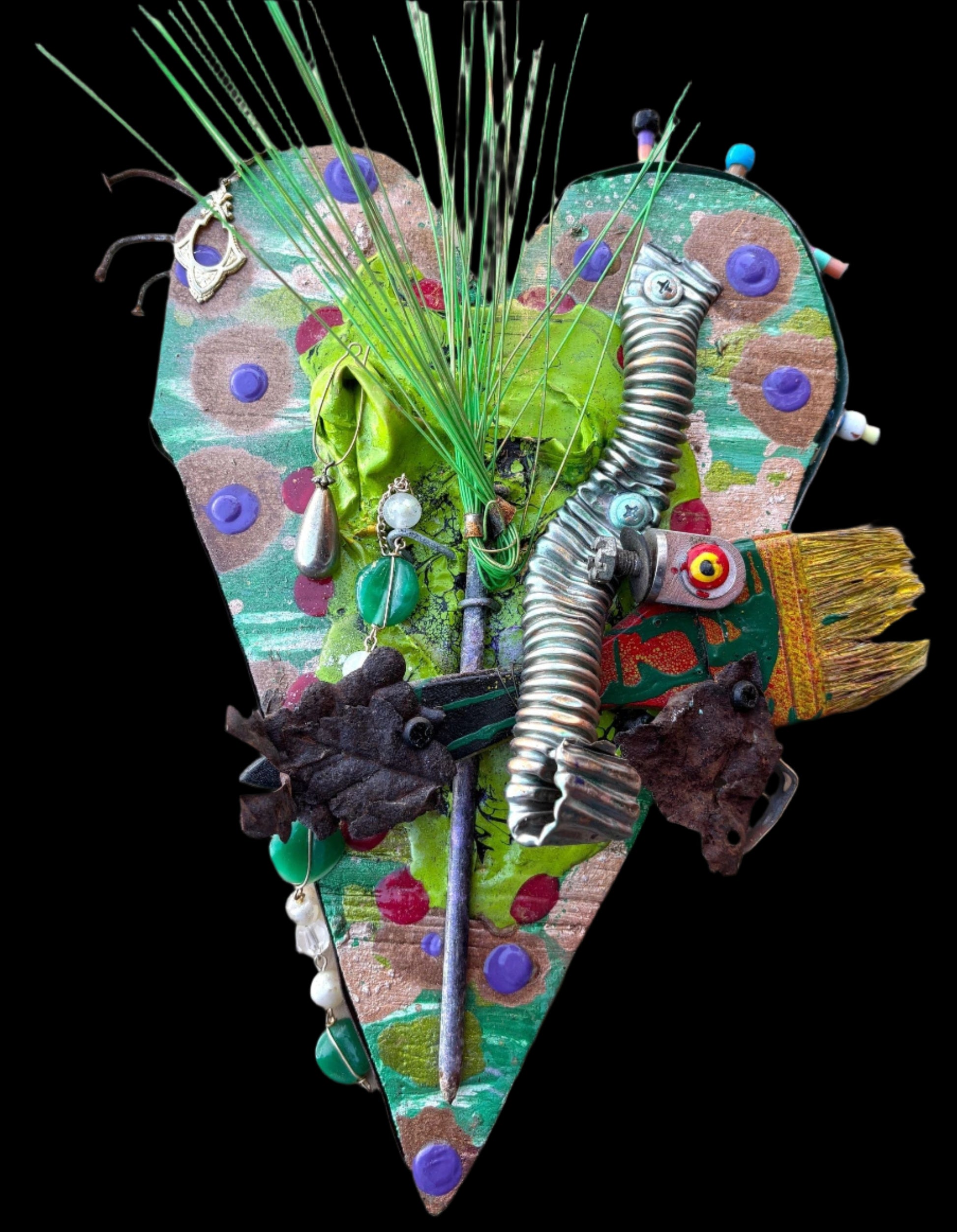 "Corazoncitos" - Folk Art by Rodrigo Rodrigo Consignment #3