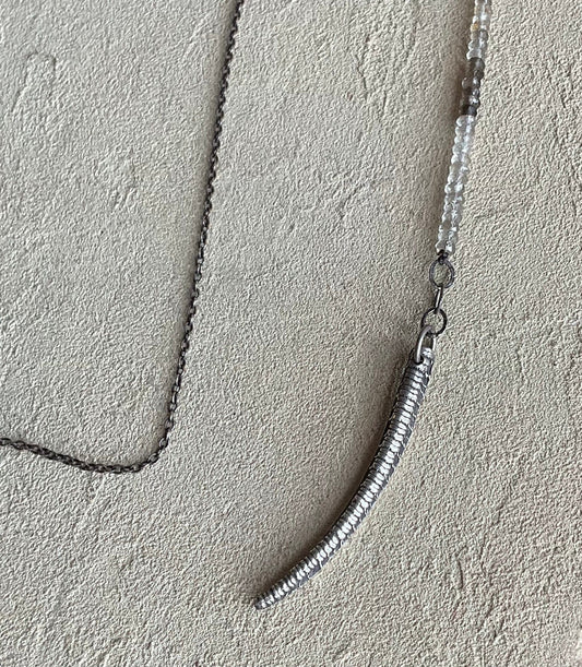 Fine Silver Lobster Spine Necklace Heidi Duran Inventory