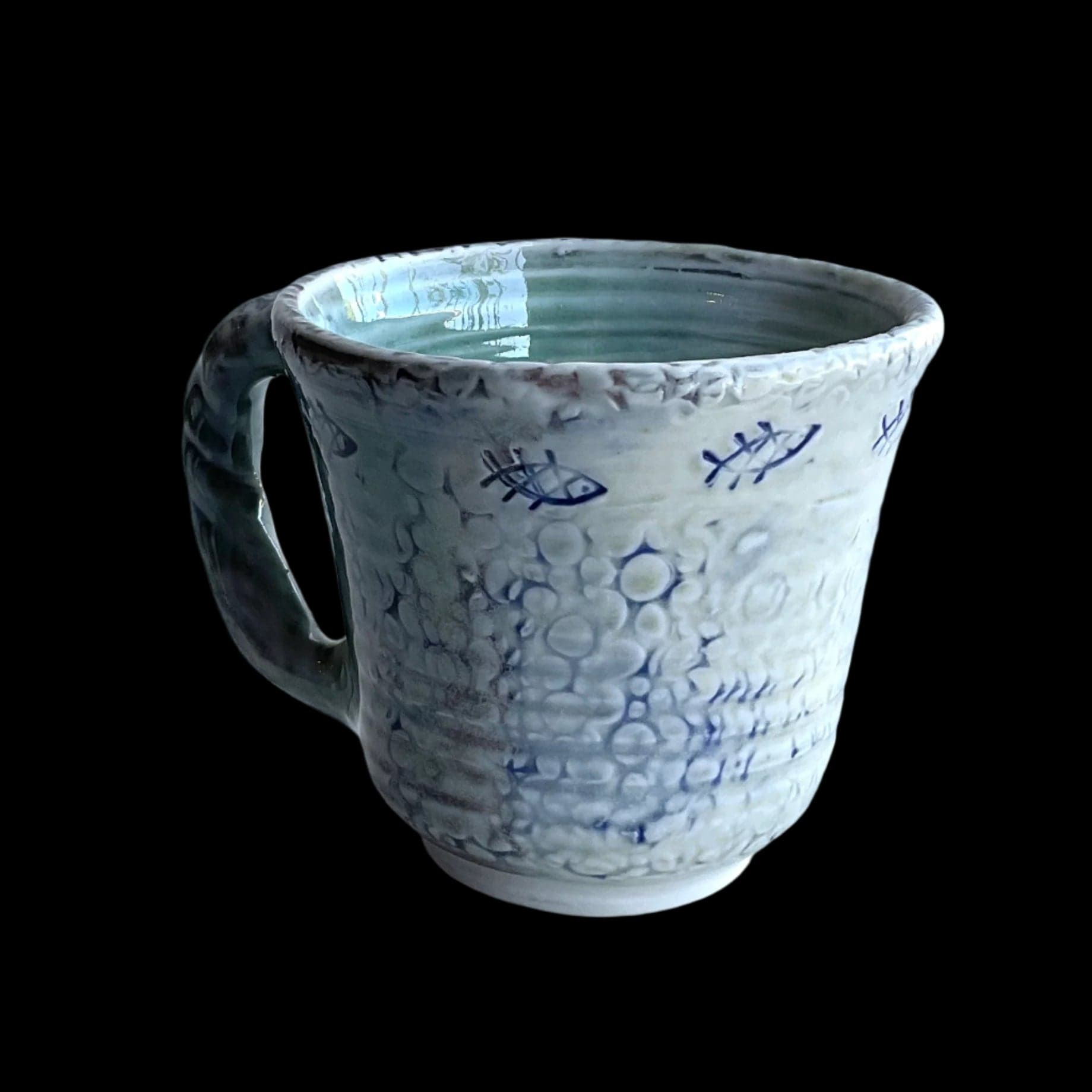 "Fish Scale" Porcelain Mugs Juls Inventory
