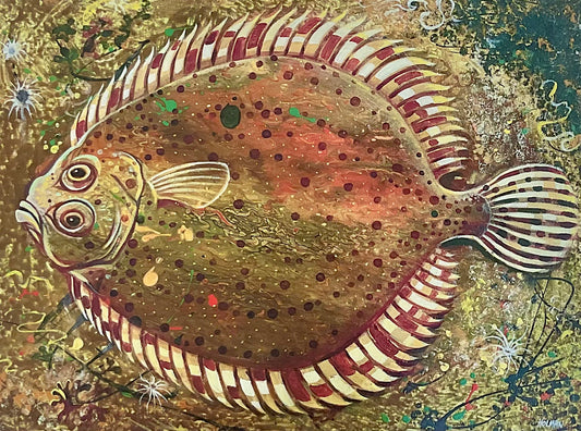 "Flounder" Giclee Print Stephen Holman Consignment