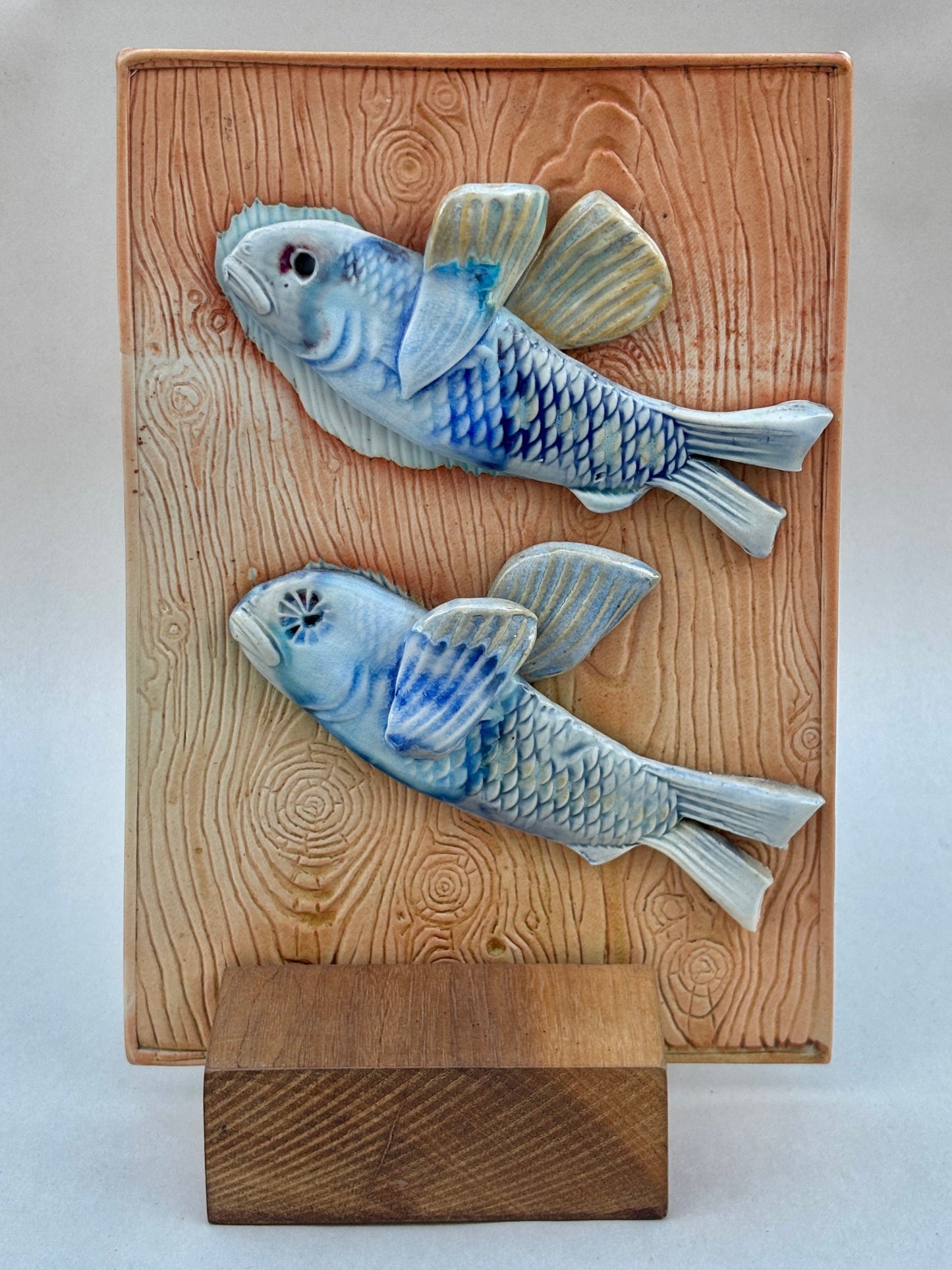 Flying Fish Porcelain Tile Plate Juls Inventory