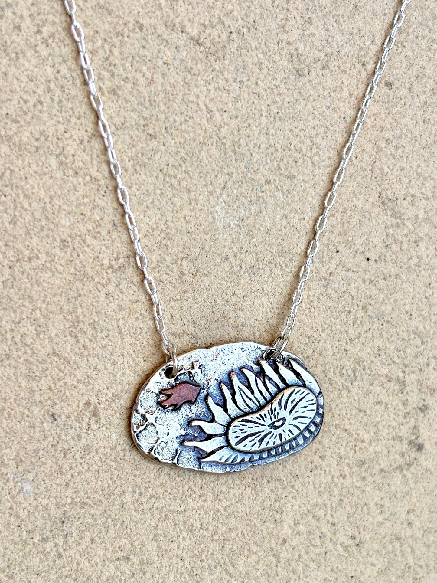 Garibaldi Necklace J. Anderson LTL Inventory Garibaldi and Sea Anemone