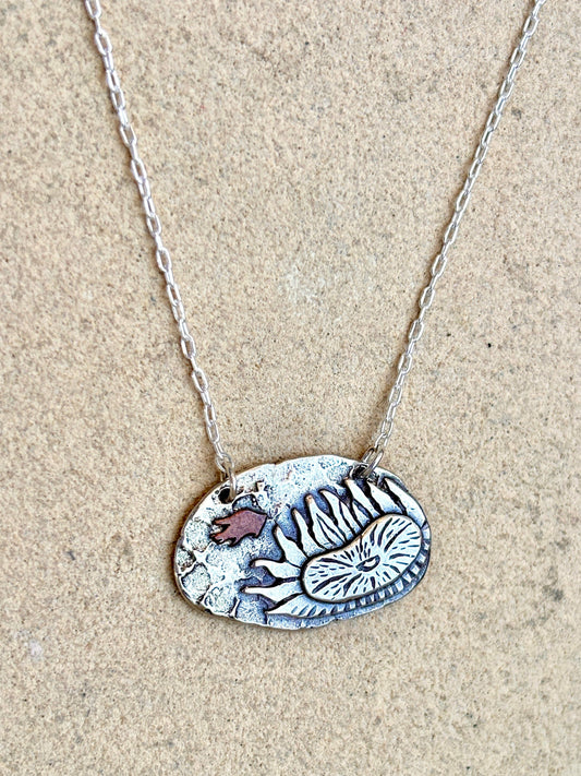 Garibaldi Necklace J. Anderson LTL Inventory Garibaldi and Sea Anemone