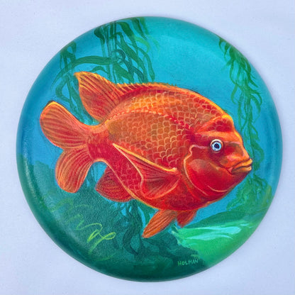 "Garibaldi" Original Acrylic Painting on Canvas over Wooden Panel Stephen Holman Consignment