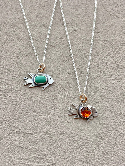 "Garibebe" Sterling Pendant on Chain J. Anderson LTL Inventory