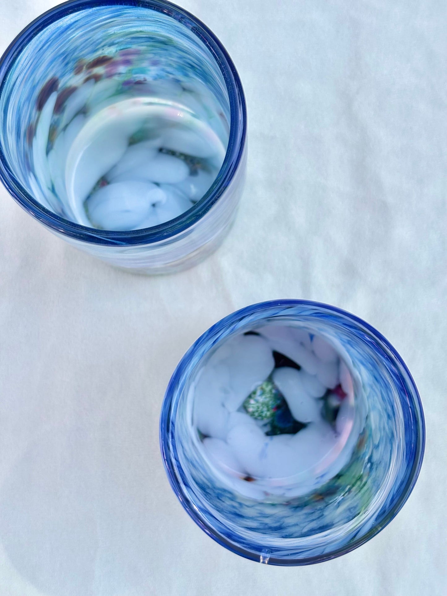 Hand Blown "Octopus Garden" Glasses Mariah A. Conner Consignment