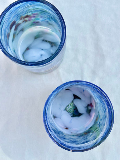 Hand Blown "Octopus Garden" Glasses Mariah A. Conner Consignment