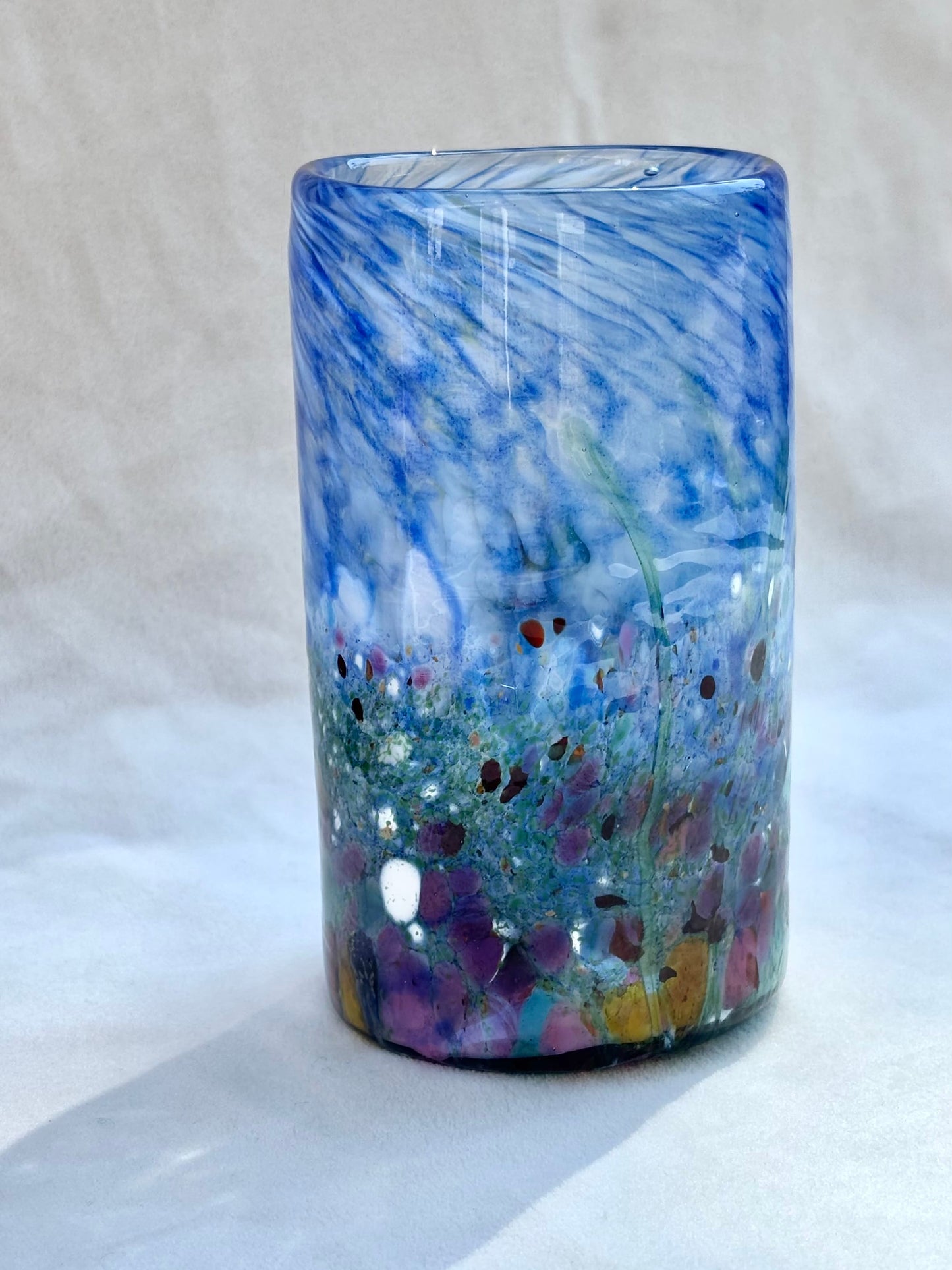 Hand Blown "Octopus Garden" Glasses Mariah A. Conner Consignment