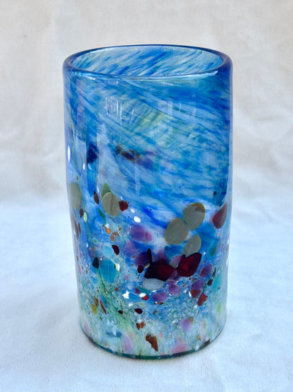 Hand Blown "Octopus Garden" Glasses Mariah A. Conner Consignment