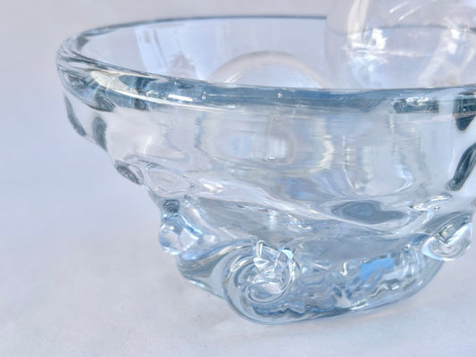 Hand-Blown "Sea Glass" Bowl by Mariah Conner Mariah A. Conner Consignment