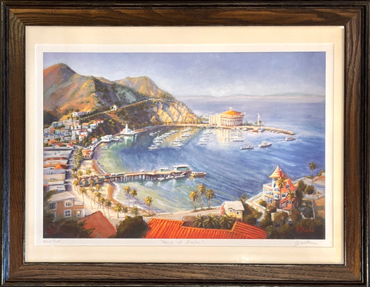 "Heart of Avalon" Framed Giclee Print EJ Williams Consignment