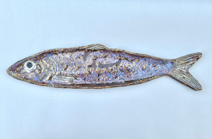 Large Ceramic Sardine Dishes Heidi Duran Consignment