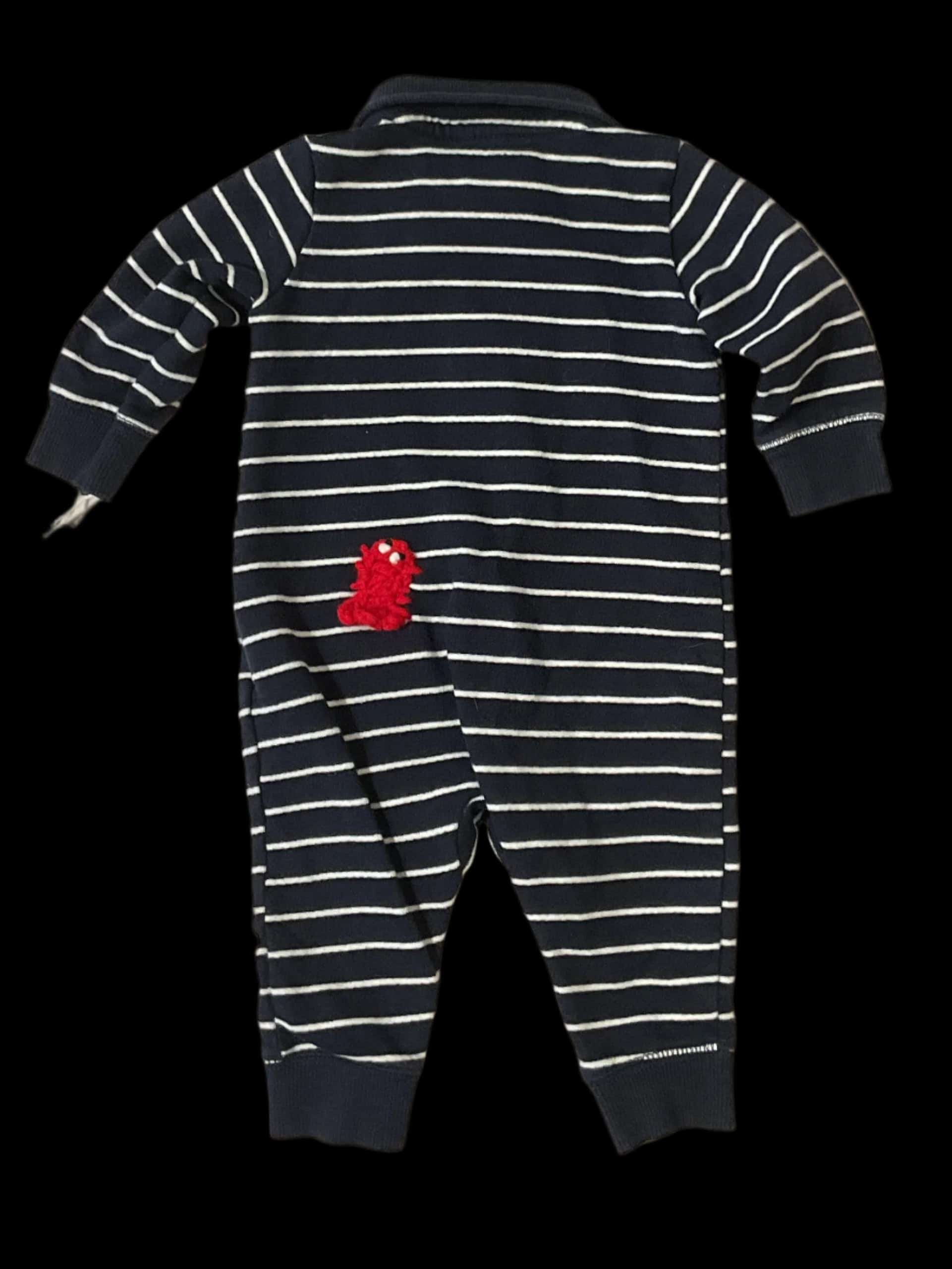 Long Sleeve Baby PJs with Garibaldi Fish K Hawthorne Consignment