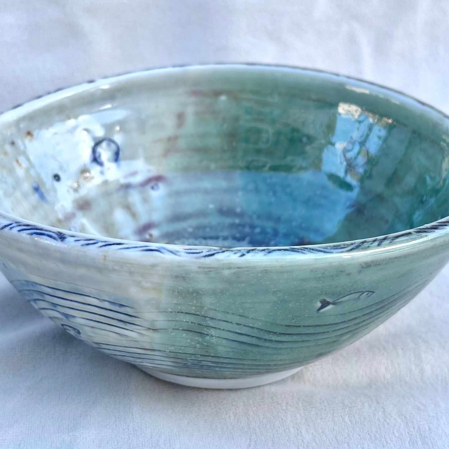 Medium Porcelain Ceramic Bowl - 7" Juls Inventory