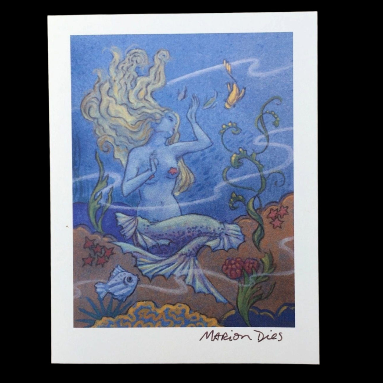 Mermaid Card (SINGLE) Marion Dies Consignment