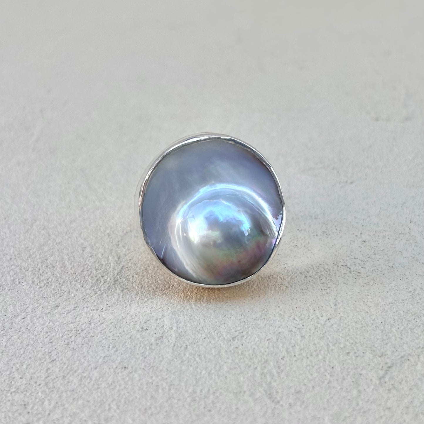 NEW! Blister Pearl Sterling Rings Amy Jahn Consignment 8