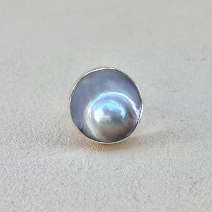 NEW! Blister Pearl Sterling Rings Amy Jahn Consignment 8