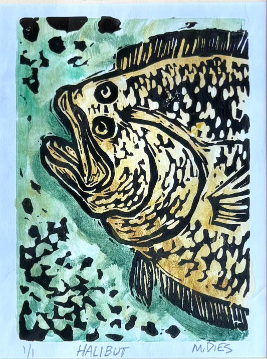 Original Wood Block Prints Marion Dies Consignment