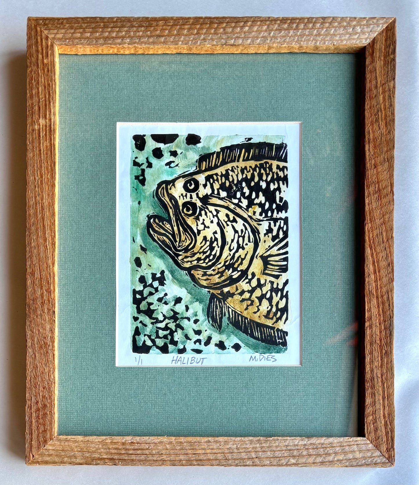 Original Wood Block Prints Marion Dies Consignment