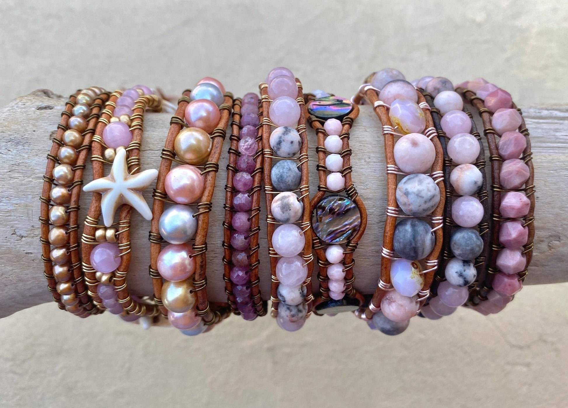 Pink Bracelet Collection Heidi Duran Inventory