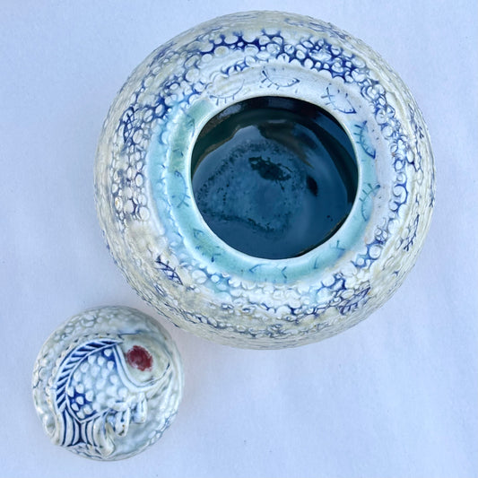 Porcelain Pisces Jars Juls Inventory