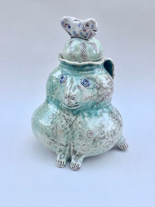 Porcelain Rabbit Jar Juls Inventory