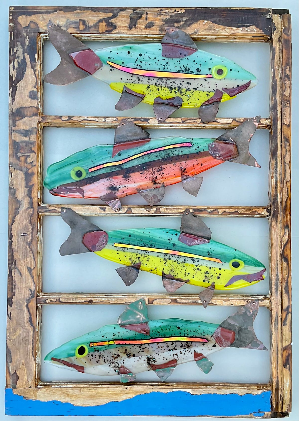 Quatro Pescados Wired Glass Inventory