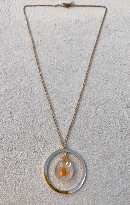 Salmon Roe Earring and Pendant Mix and Match Magdalena Consignment Pendant (chain included)