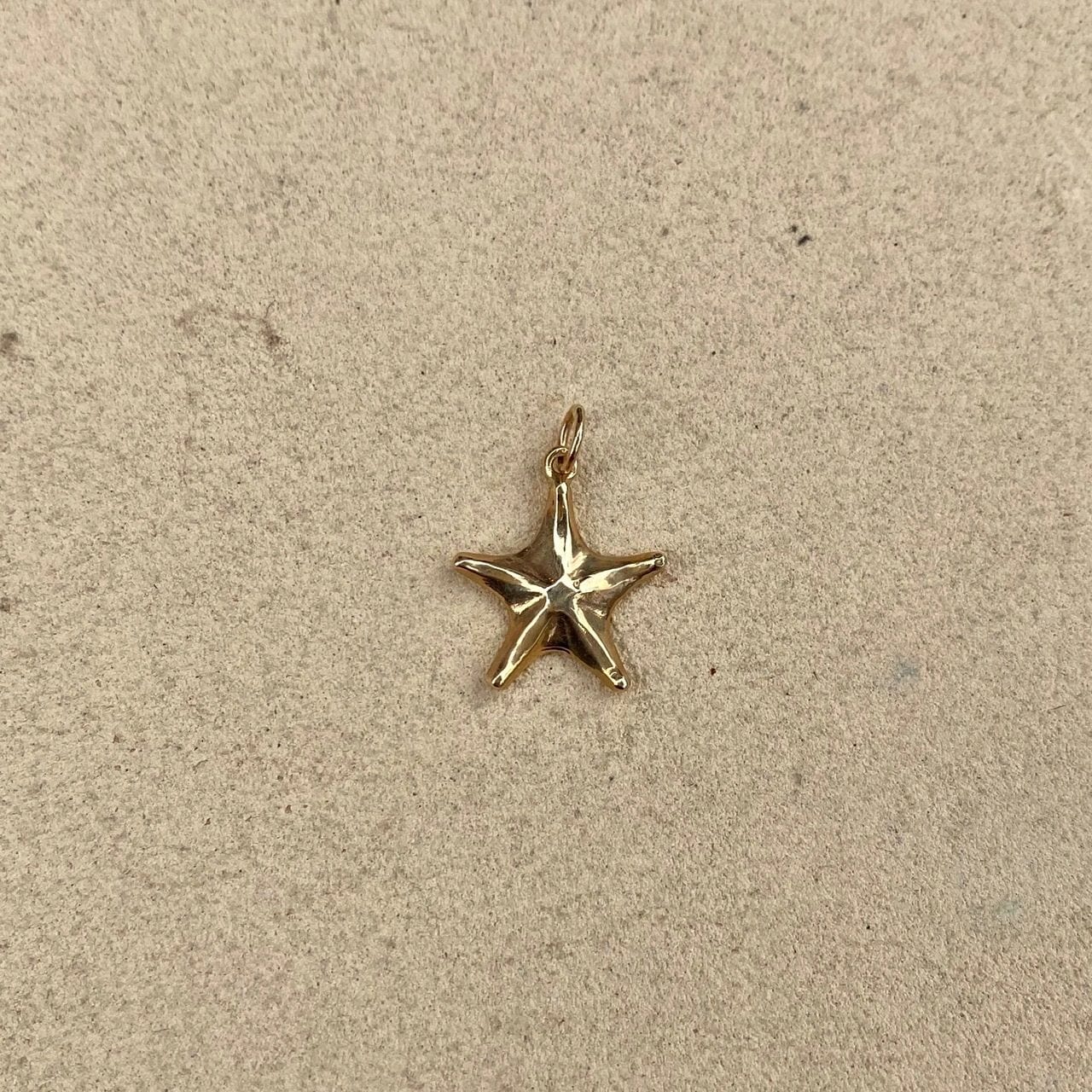 Sea Star Pendant With Diamond Michiko Consignment 14K Yellow Gold : X-Small Sea Star Charm (No Diamond)