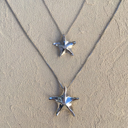 Sea Star Pendant With Diamond Michiko Consignment