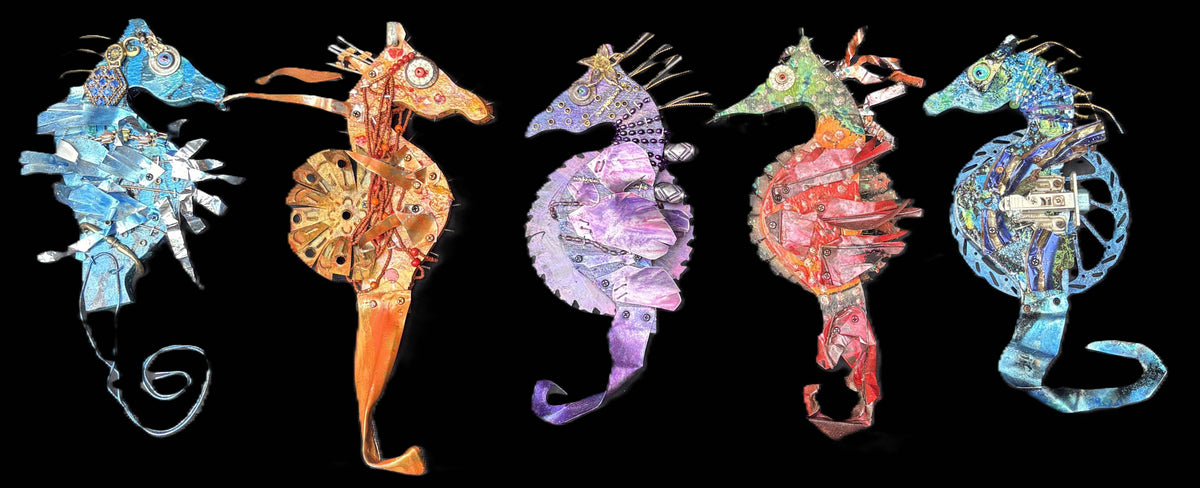 Seahorse Collection by Rodrigo - Eco/Folk Art Rodrigo Consignment