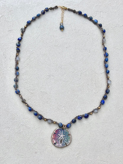 Short Semi-Precious Stone Necklaces- Bronze Pendants (Assortment) Heidi Duran Inventory