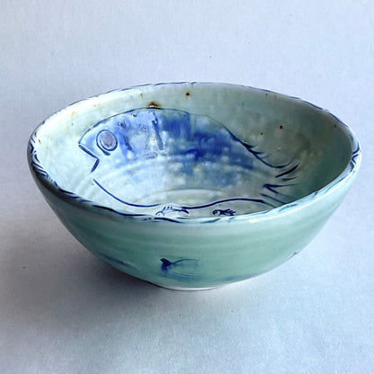 Small Ceramic Bowls- Single Fish Juls Inventory 6" x 2.5"
