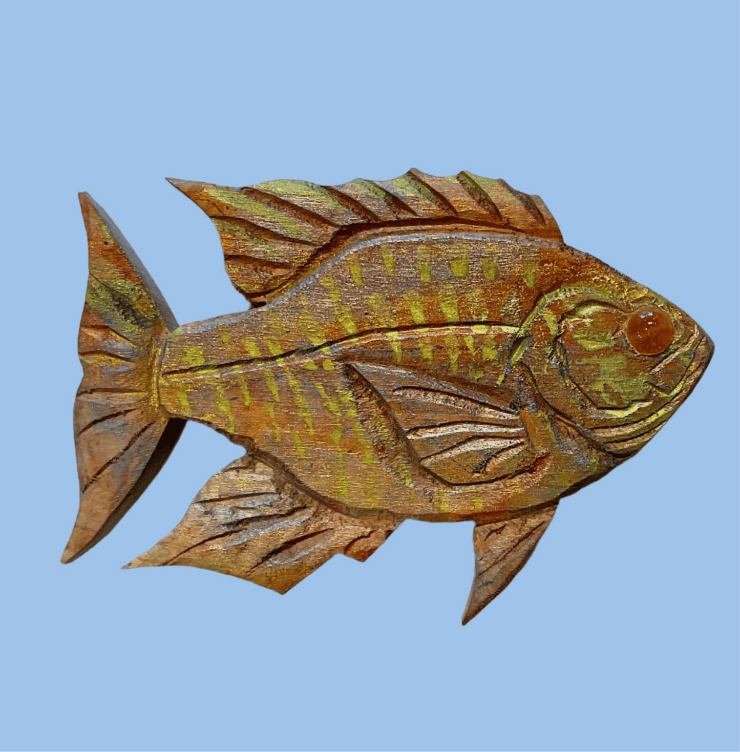 Small Wooden Fish by Daniel Daniel Floyd Inventory