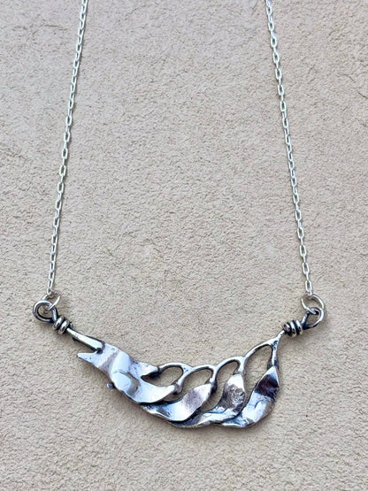 Sterling Anacapa Kelp Necklace (CASTED) J. Anderson LTL Inventory