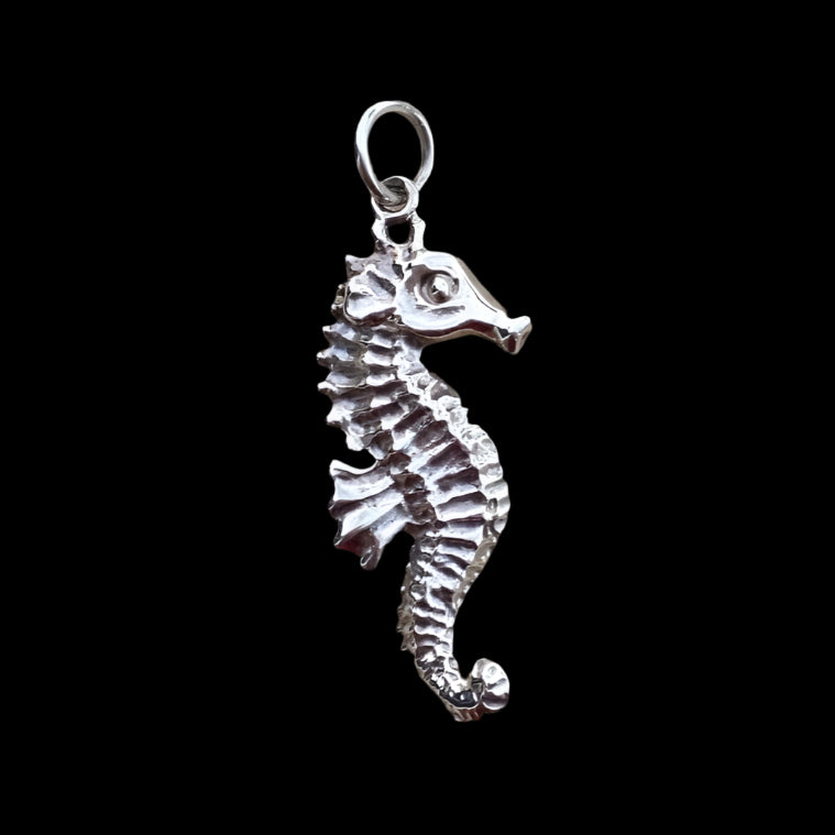 Sterling Seahorse Collection Michiko Consignment MEDIUM SEAHORSE