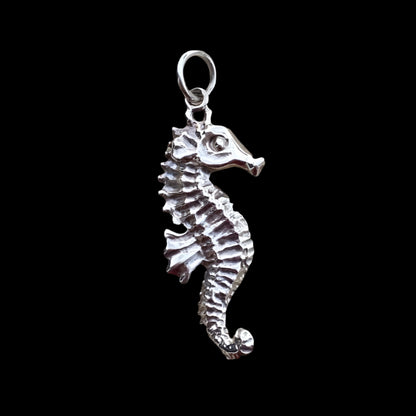 Sterling Seahorse Collection Michiko Consignment MEDIUM SEAHORSE