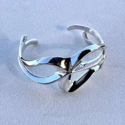 Sterling Silver Moving Sea Star Collection Michiko Consignment Cuff