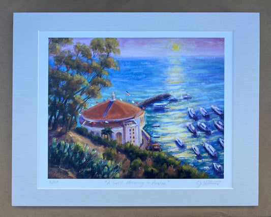 "Swell Morning in Avalon" Giclee Print EJ Williams Consignment