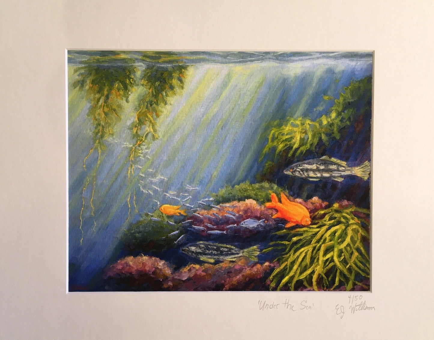 "Under the Sea" Print EJ Williams Consignment