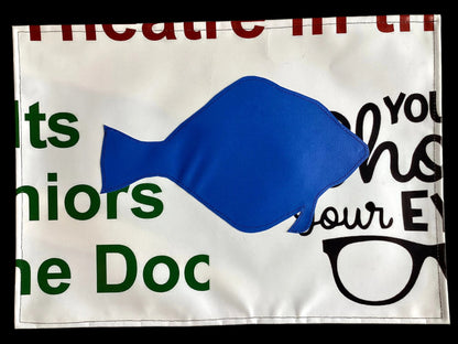 Vinyl Placemat - Catalina Banners K Hawthorne Inventory Halibit - WHite Mat