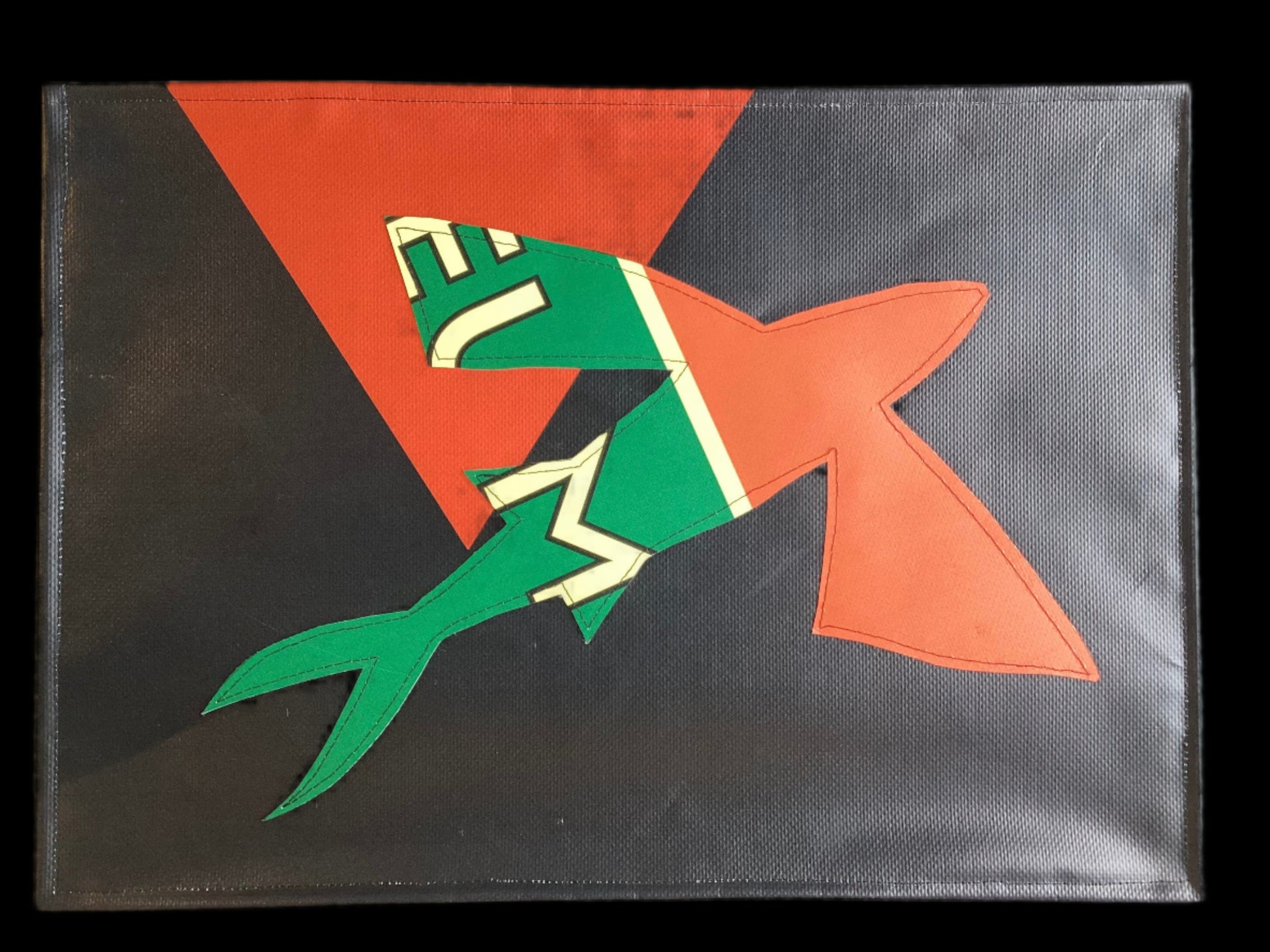 Vinyl Placemat - Catalina Banners K Hawthorne Inventory KH-MAT-FF-BL